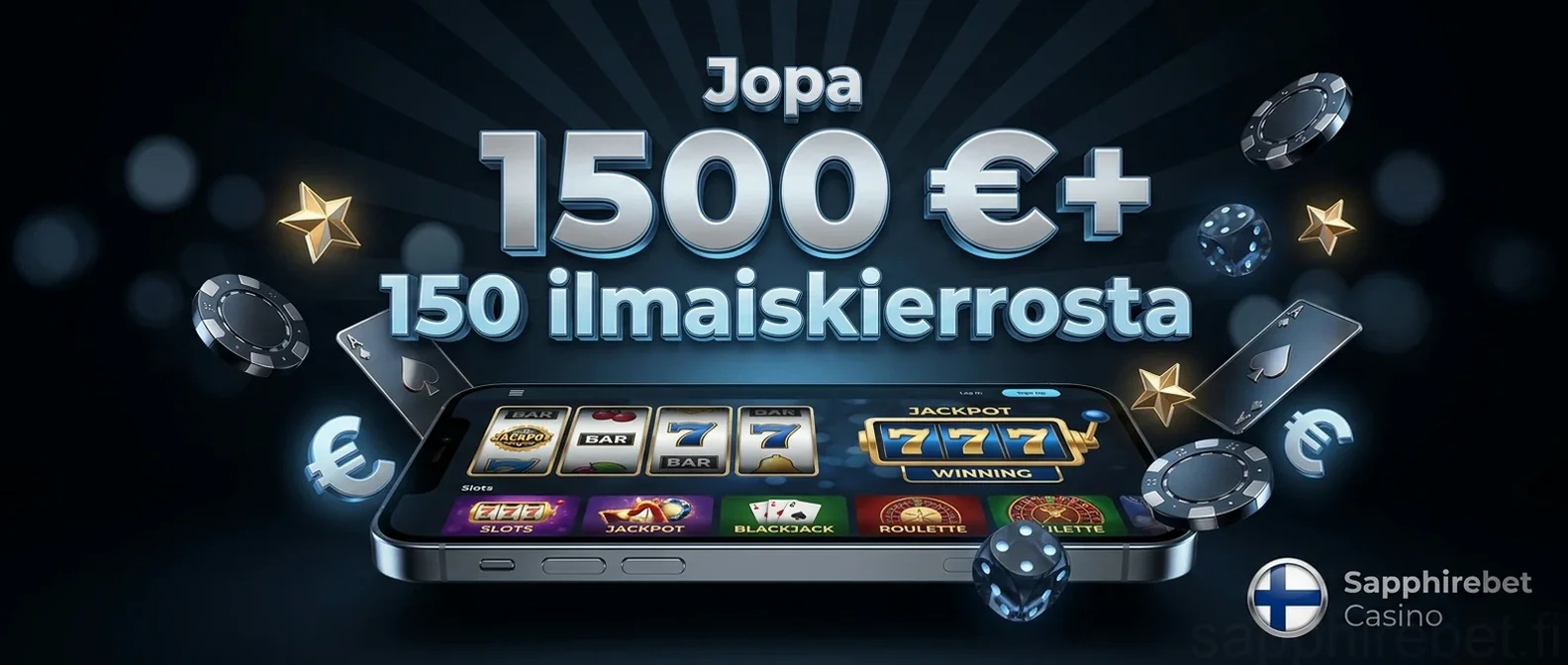 Jopa 1500 €+ 150 ilmaiskierrosta